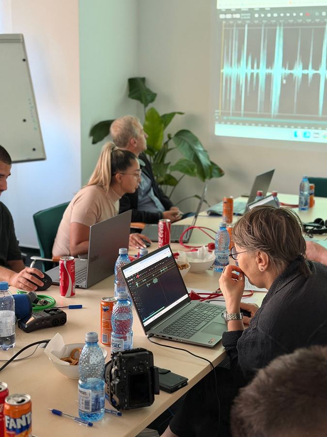 Microphones, Code & Pen Plotters — 3